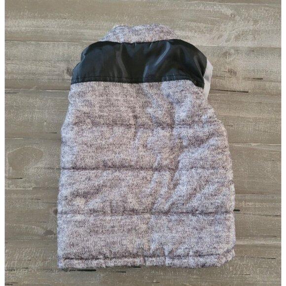 Little Lad Vest 2 Snap Pockets Size 2T Gray Faux Fur Kids - Picture 7 of 7